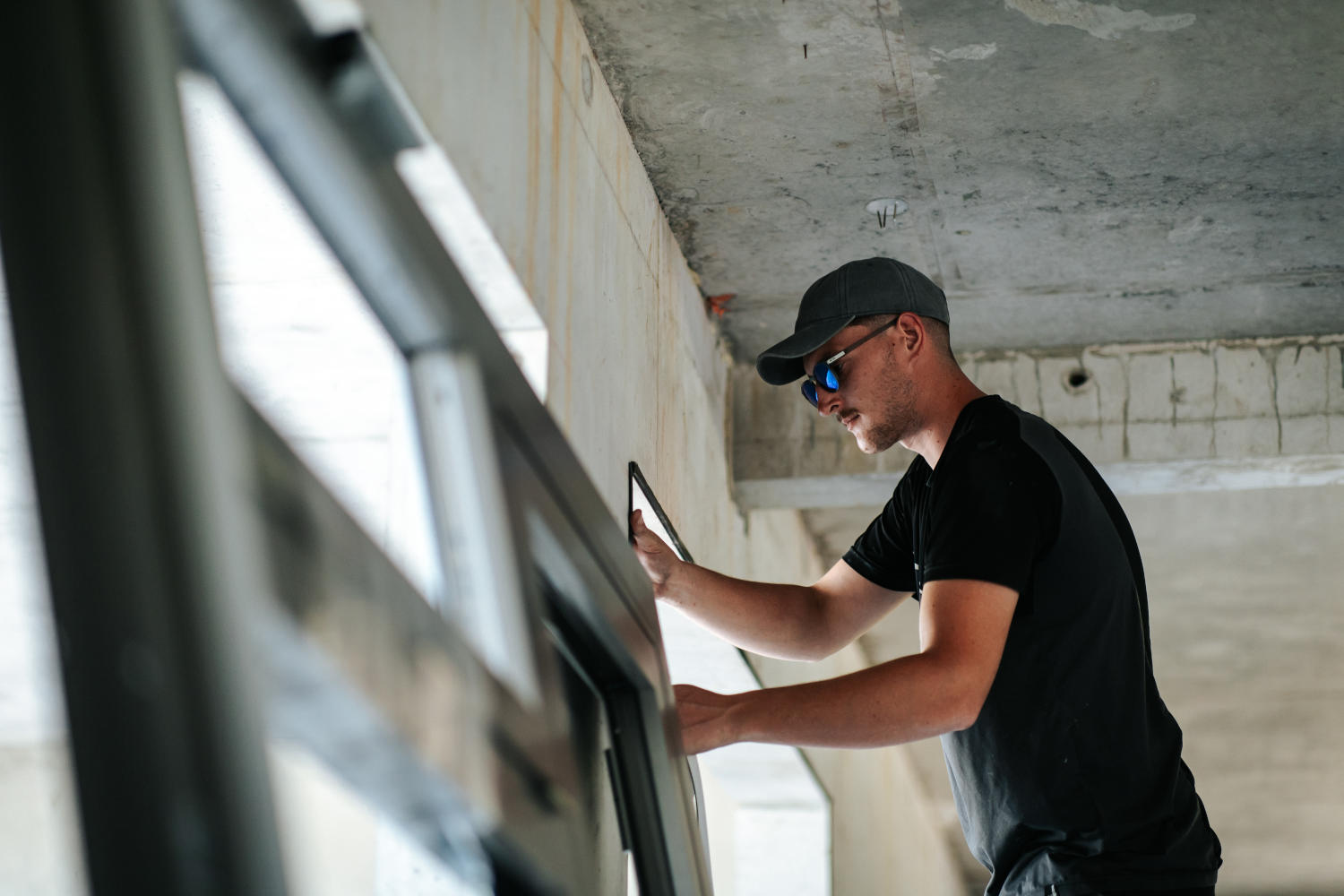 Installation fenêtre alu