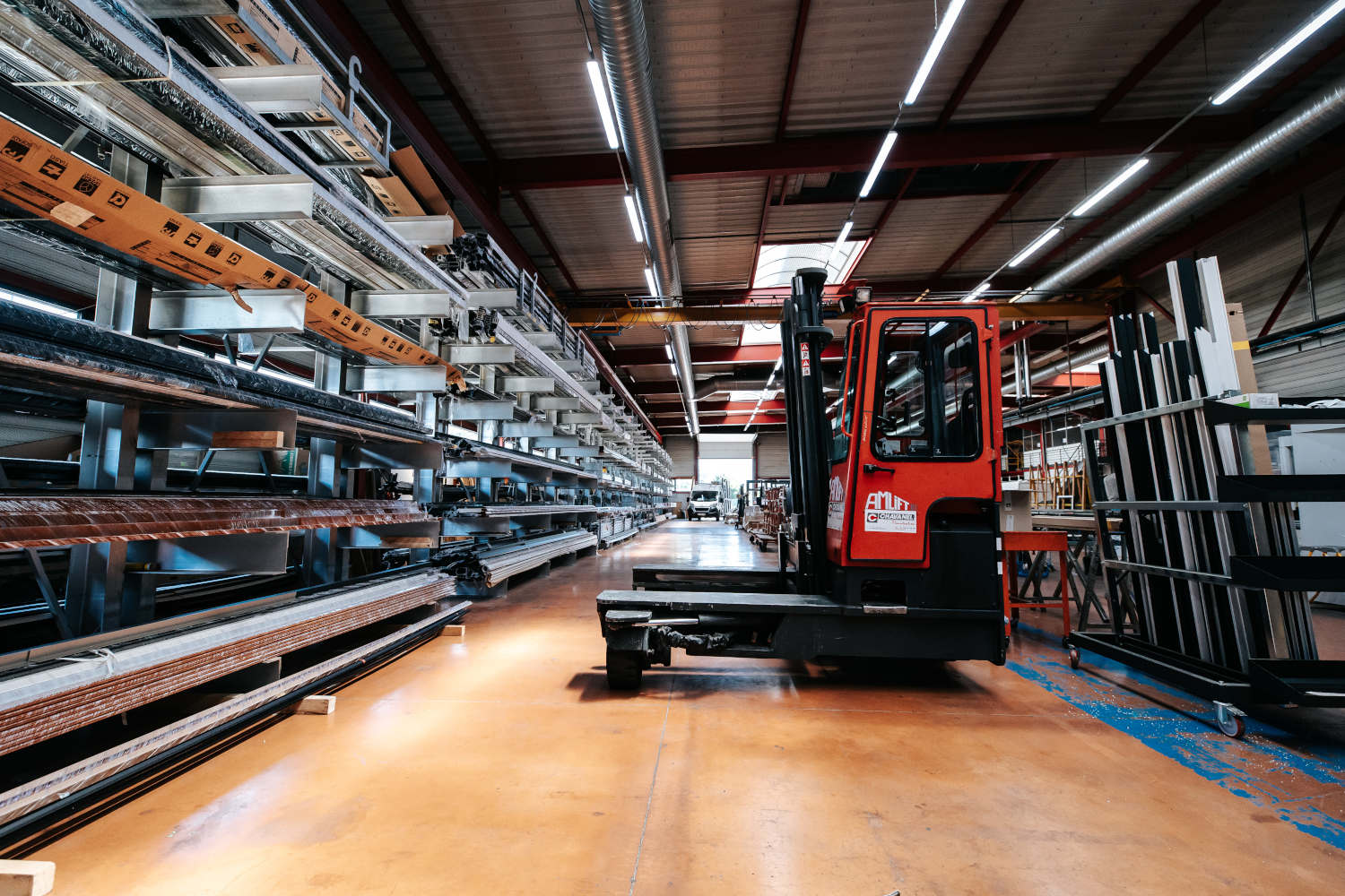 Stockage matières premières
