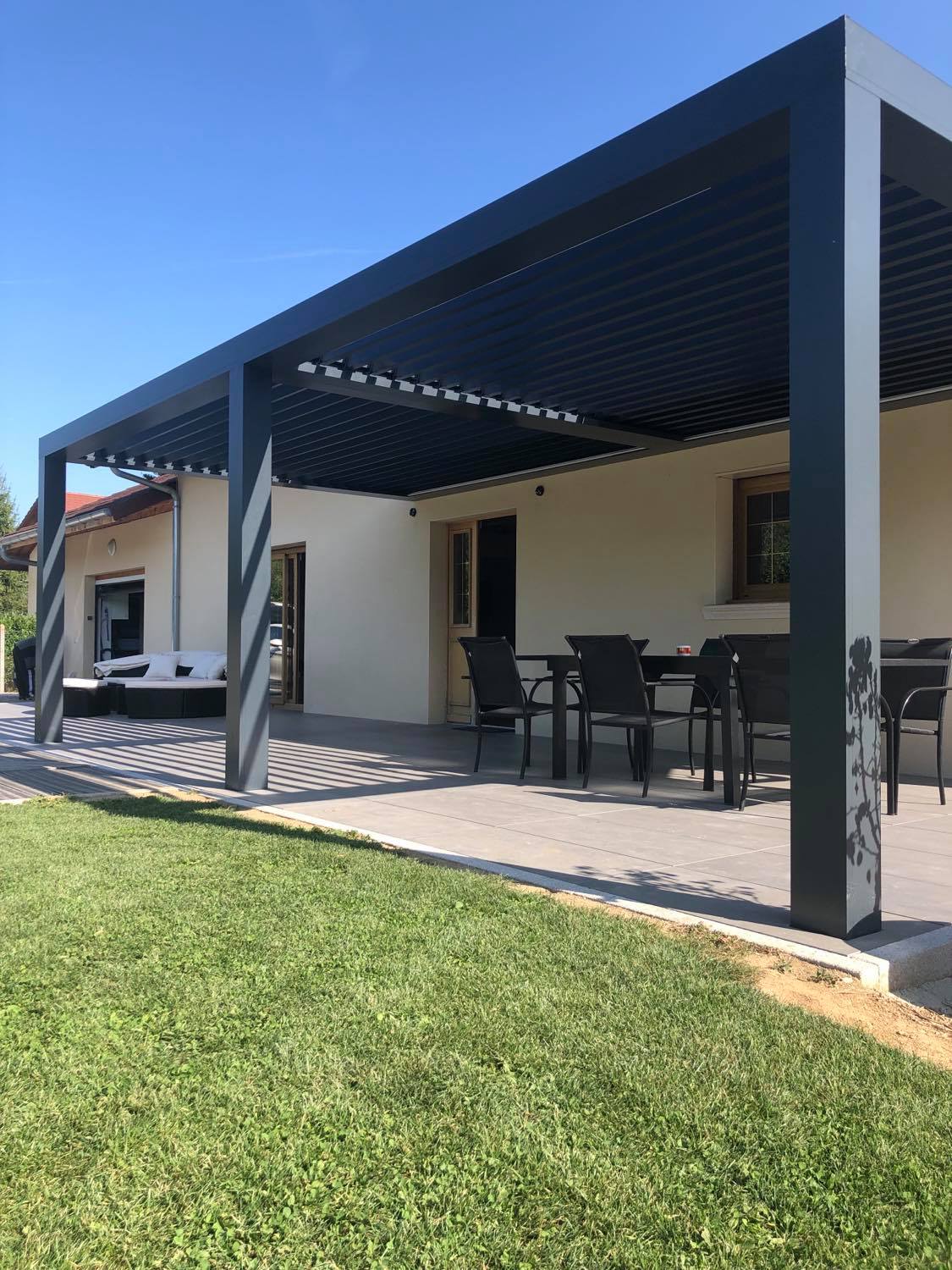 Pergolas aluminium sur mesure